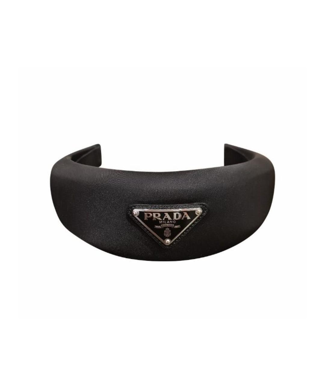 PRADA Черный ободок, фото 1