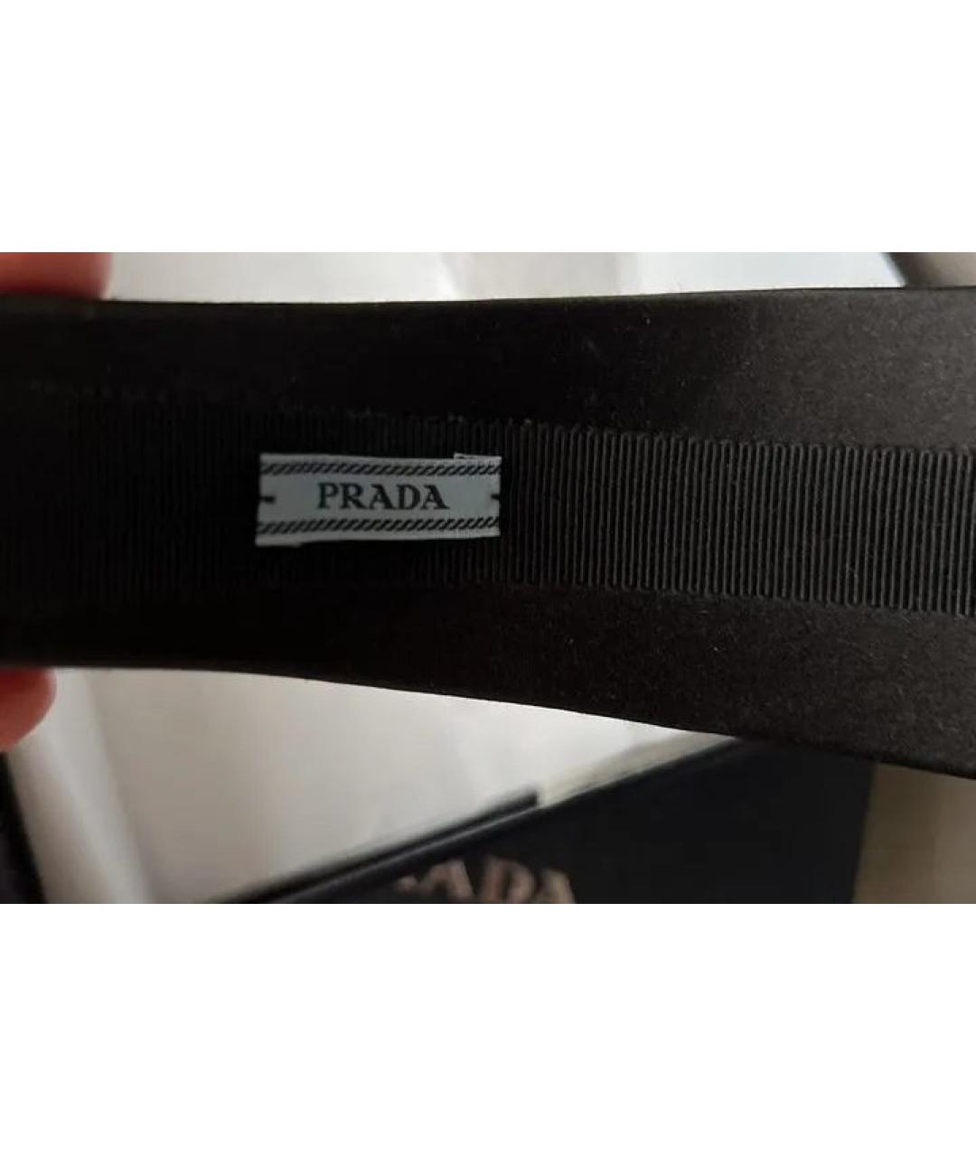 PRADA Черный ободок, фото 2