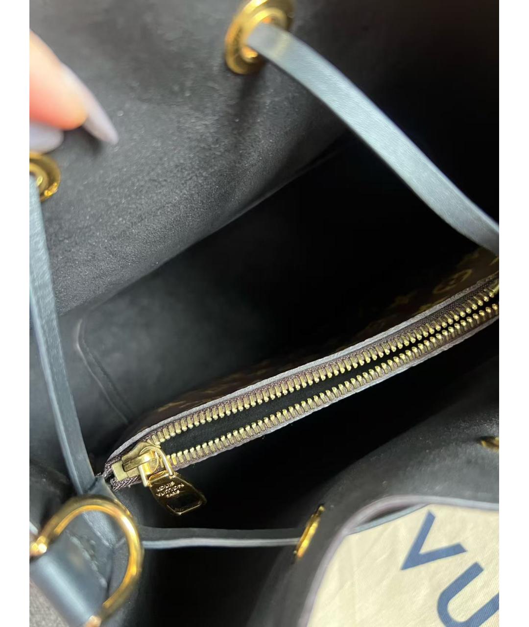 LOUIS VUITTON Коричневая сумка через плечо, фото 4