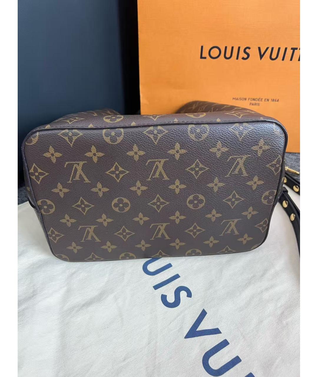 LOUIS VUITTON Коричневая сумка через плечо, фото 5