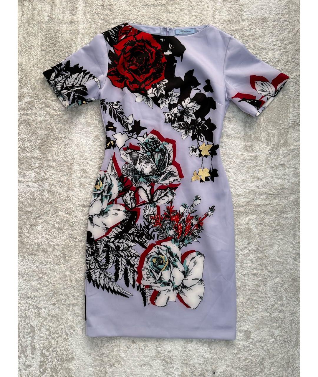 BLUMARINE Мульти повседневное платье, фото 4