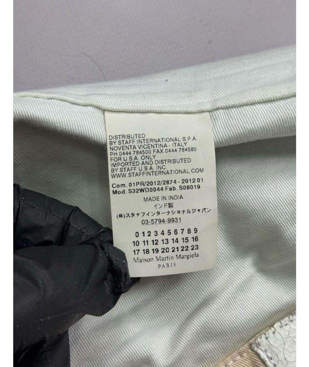 MM6 MAISON MARGIELA Белая кожаная сумка тоут, фото 7