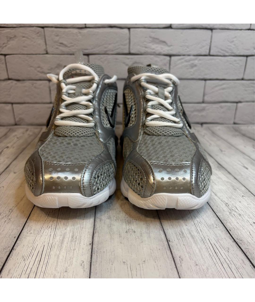 NIKE Серые низкие кроссовки / кеды, фото 3