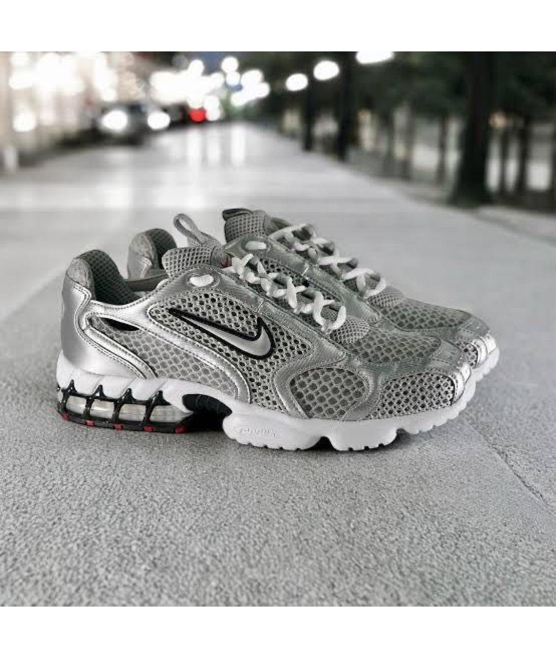 NIKE Серые низкие кроссовки / кеды, фото 9