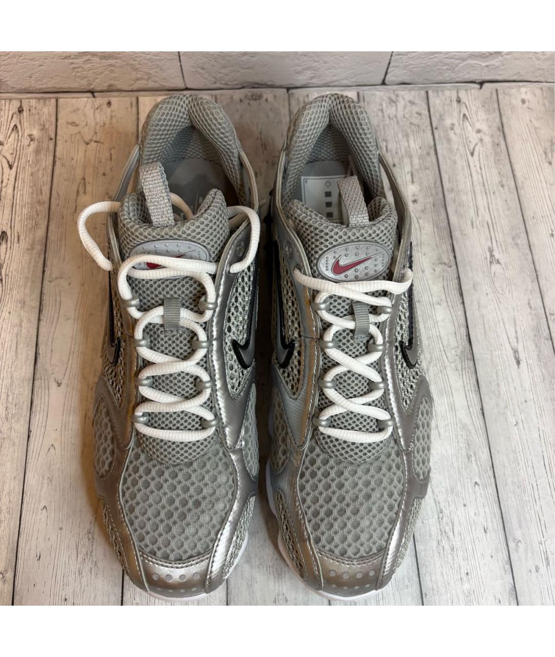 NIKE Серые низкие кроссовки / кеды, фото 2