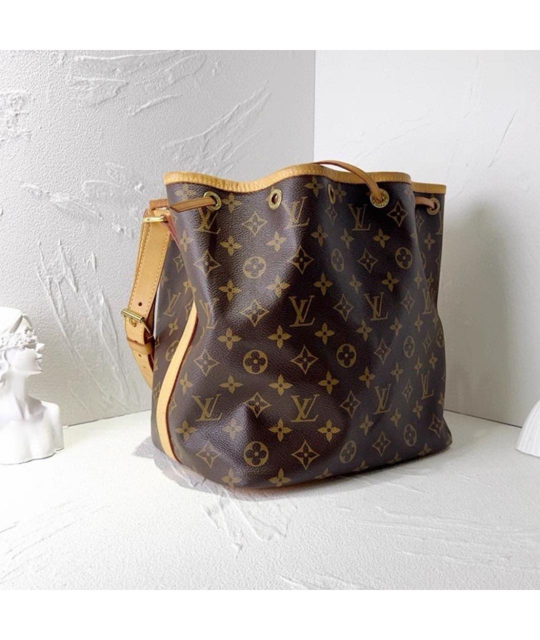 LOUIS VUITTON Коричневая сумка через плечо, фото 4