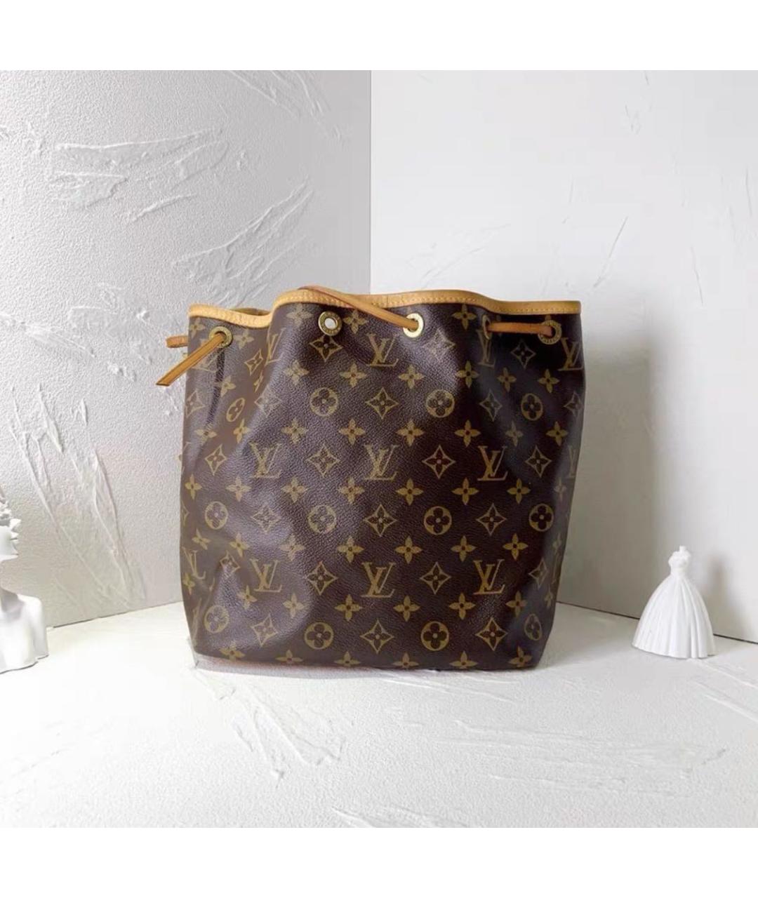 LOUIS VUITTON Коричневая сумка через плечо, фото 3