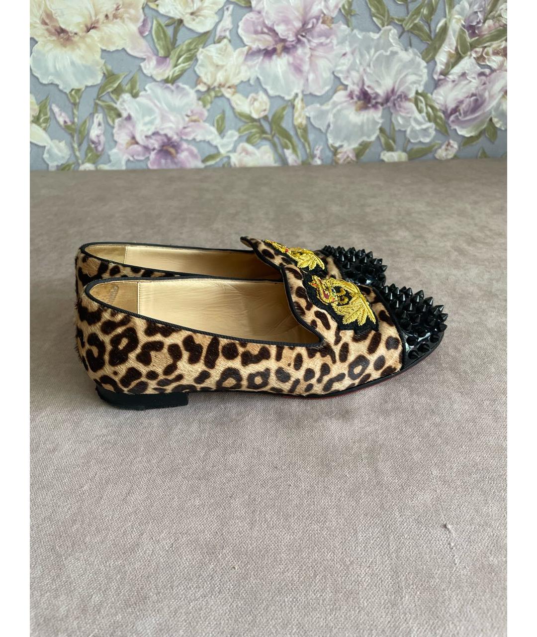 CHRISTIAN LOUBOUTIN Мульти лоферы, фото 7