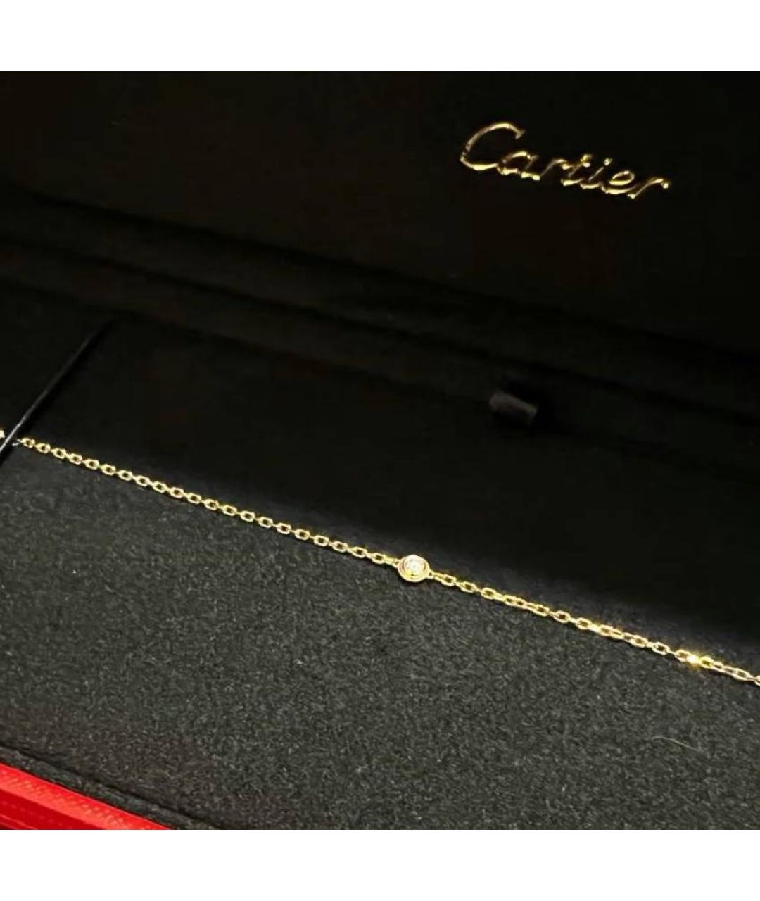 CARTIER Золотой браслет из желтого золота, фото 4