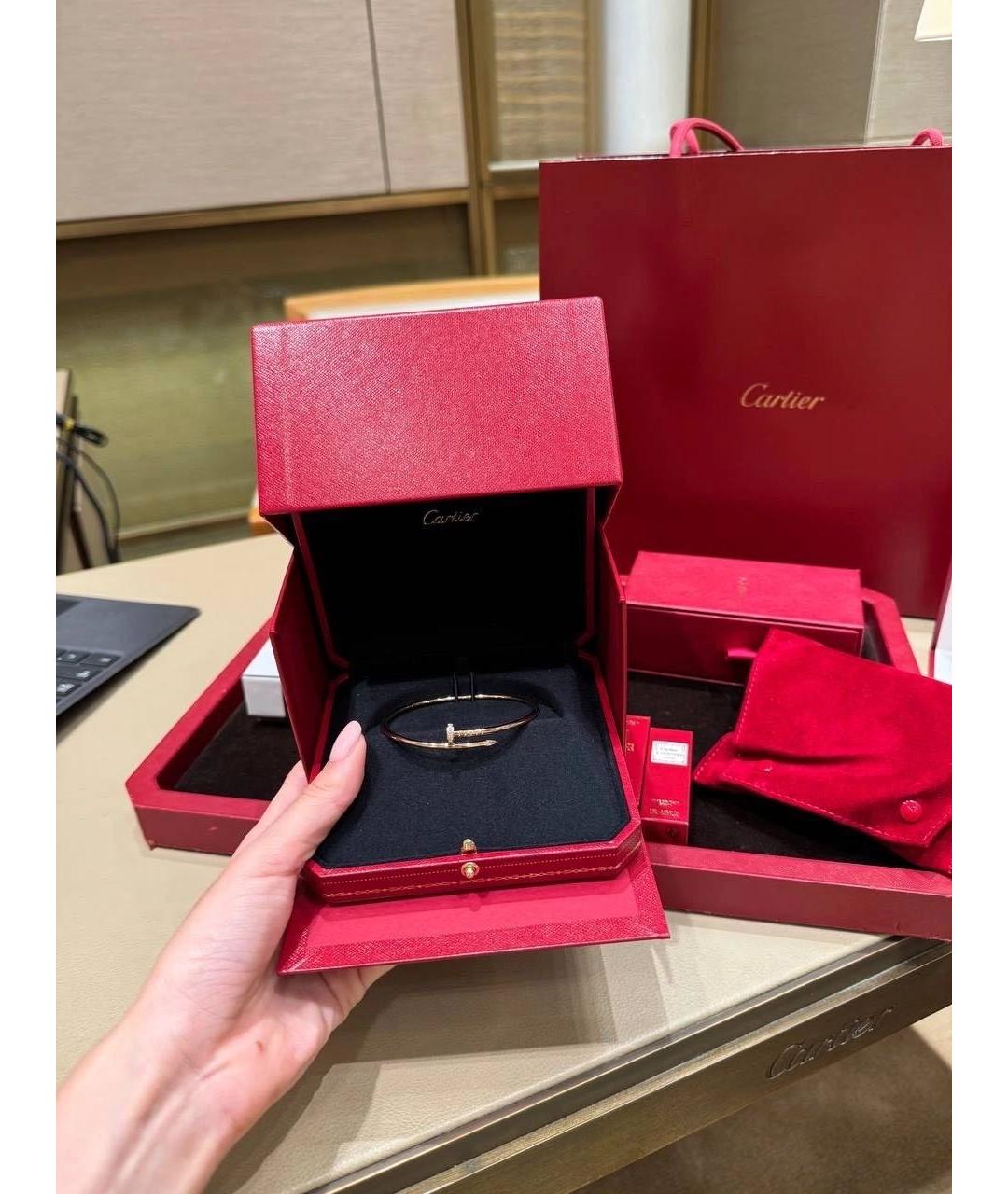 CARTIER Желтый браслет из желтого золота, фото 3