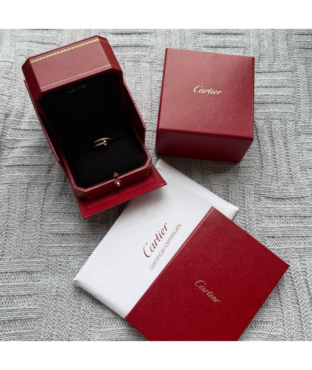 CARTIER Золотое кольцо из желтого золота, фото 2