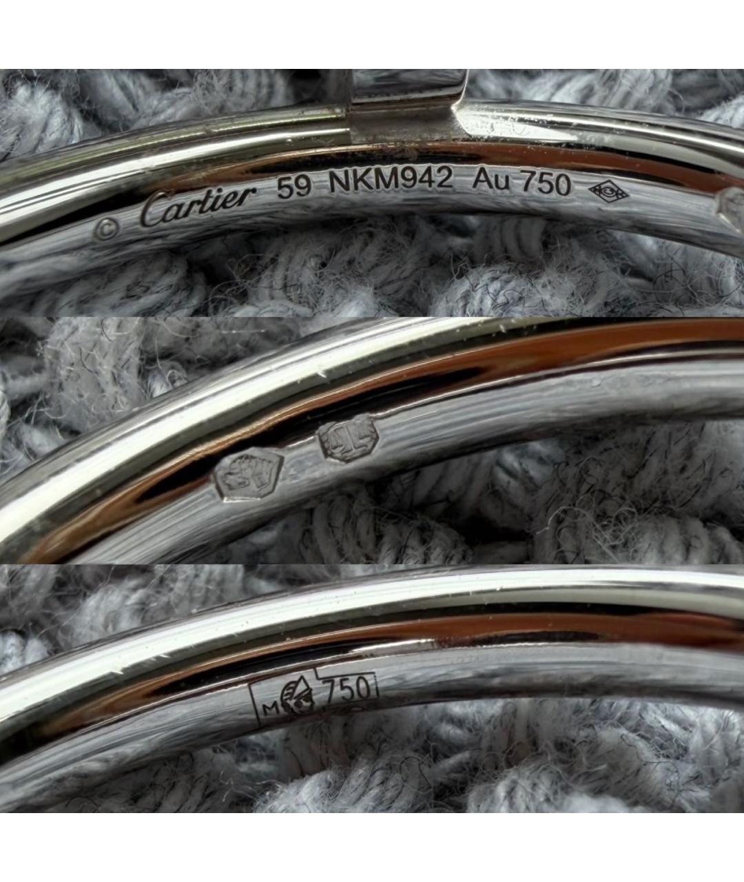 CARTIER Серебряное кольцо из белого золота, фото 6