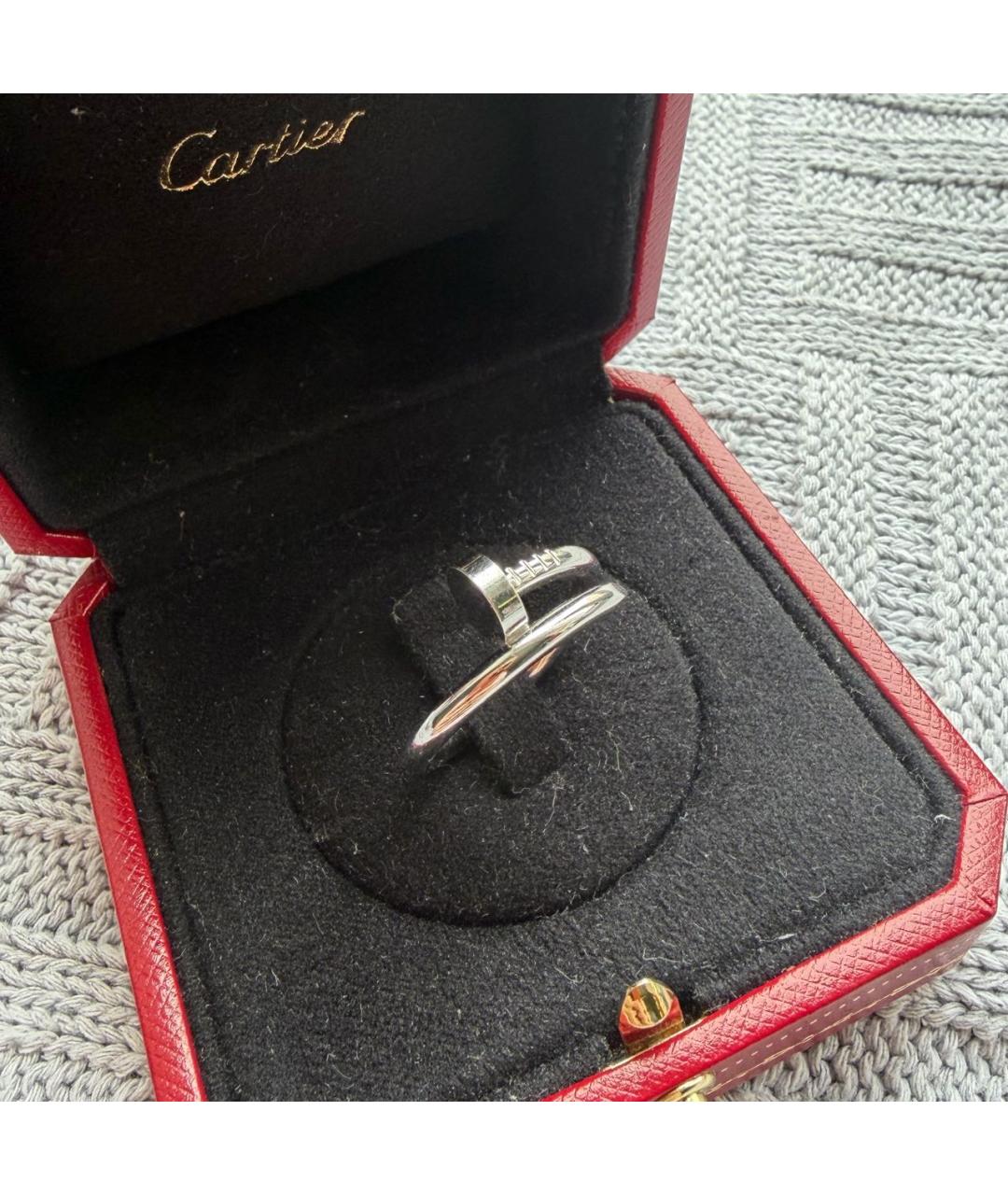 CARTIER Серебряное кольцо из белого золота, фото 5