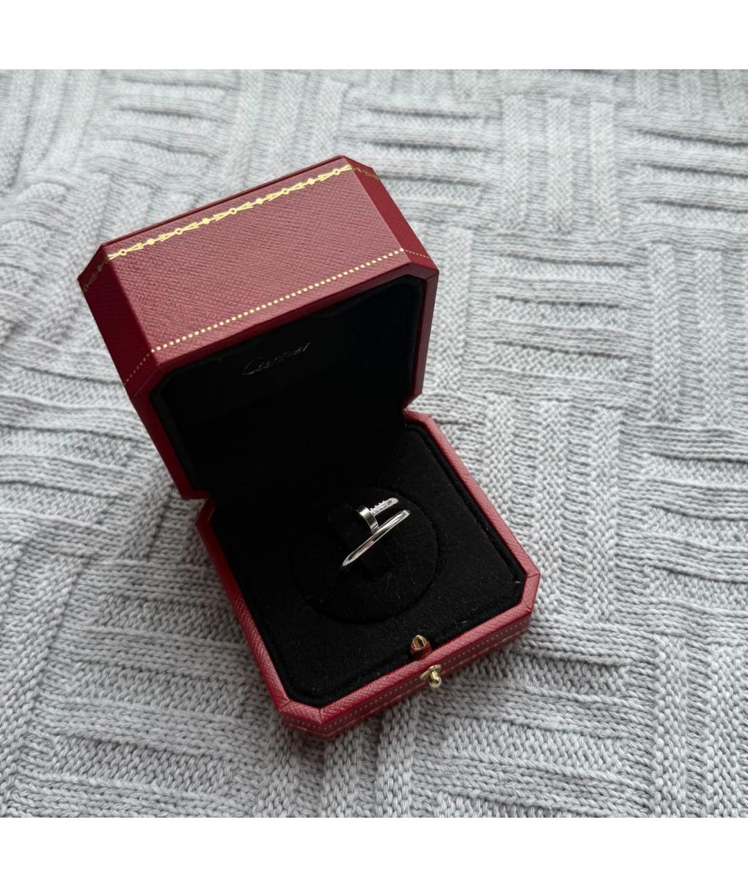CARTIER Серебряное кольцо из белого золота, фото 4