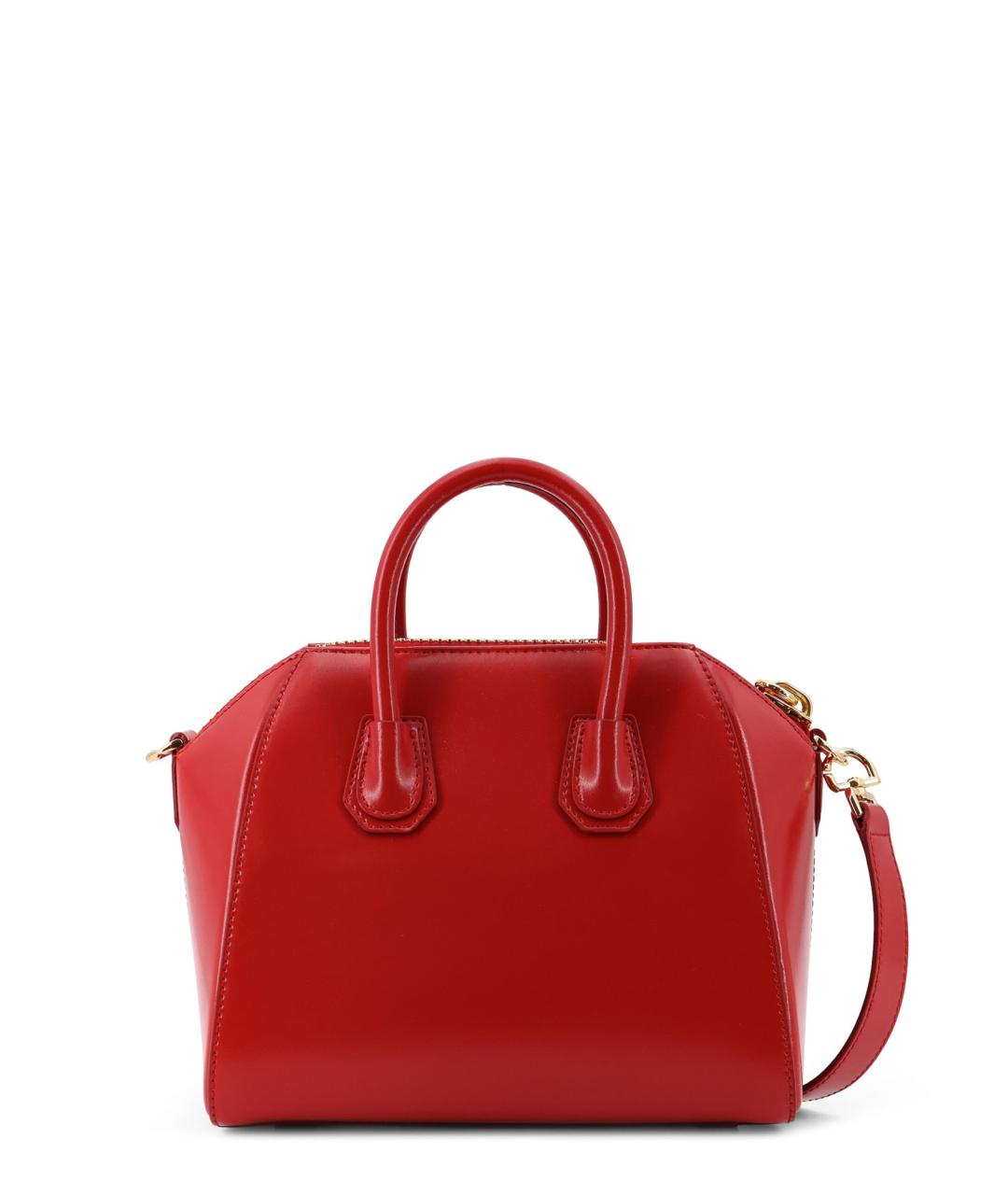 GIVENCHY Красная кожаная сумка тоут, фото 2