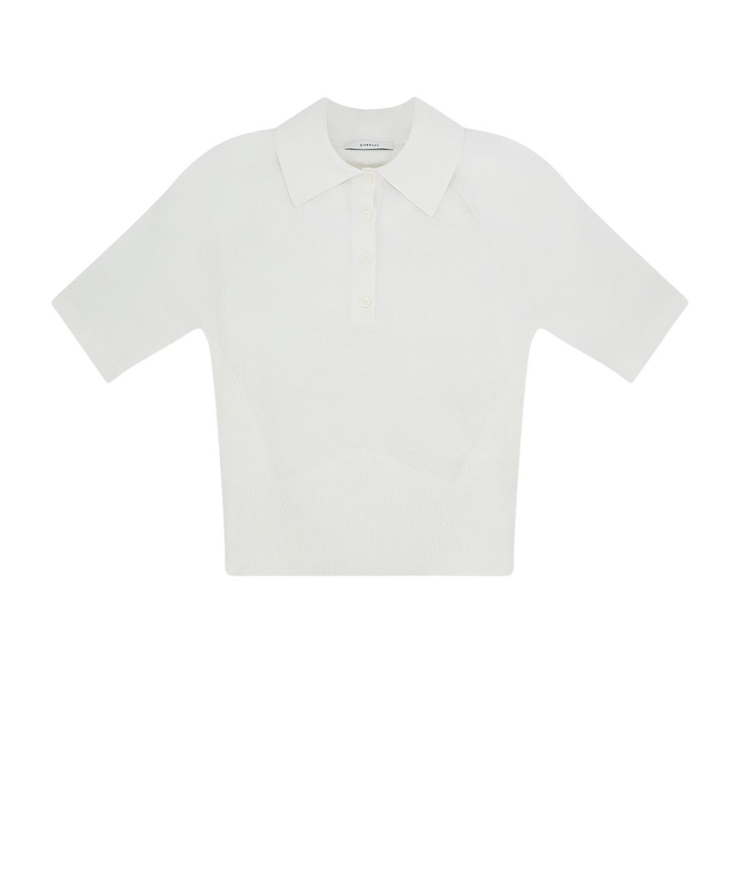 GIVENCHY Белая хлопковая футболка, фото 1