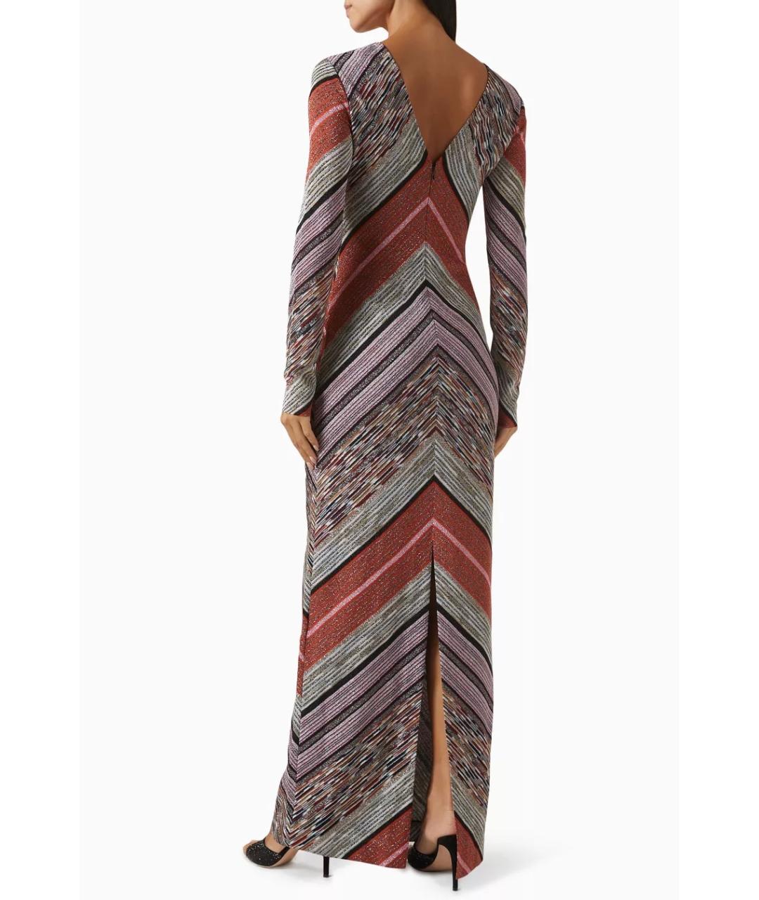 MISSONI Мульти вискозное коктейльное платье, фото 7