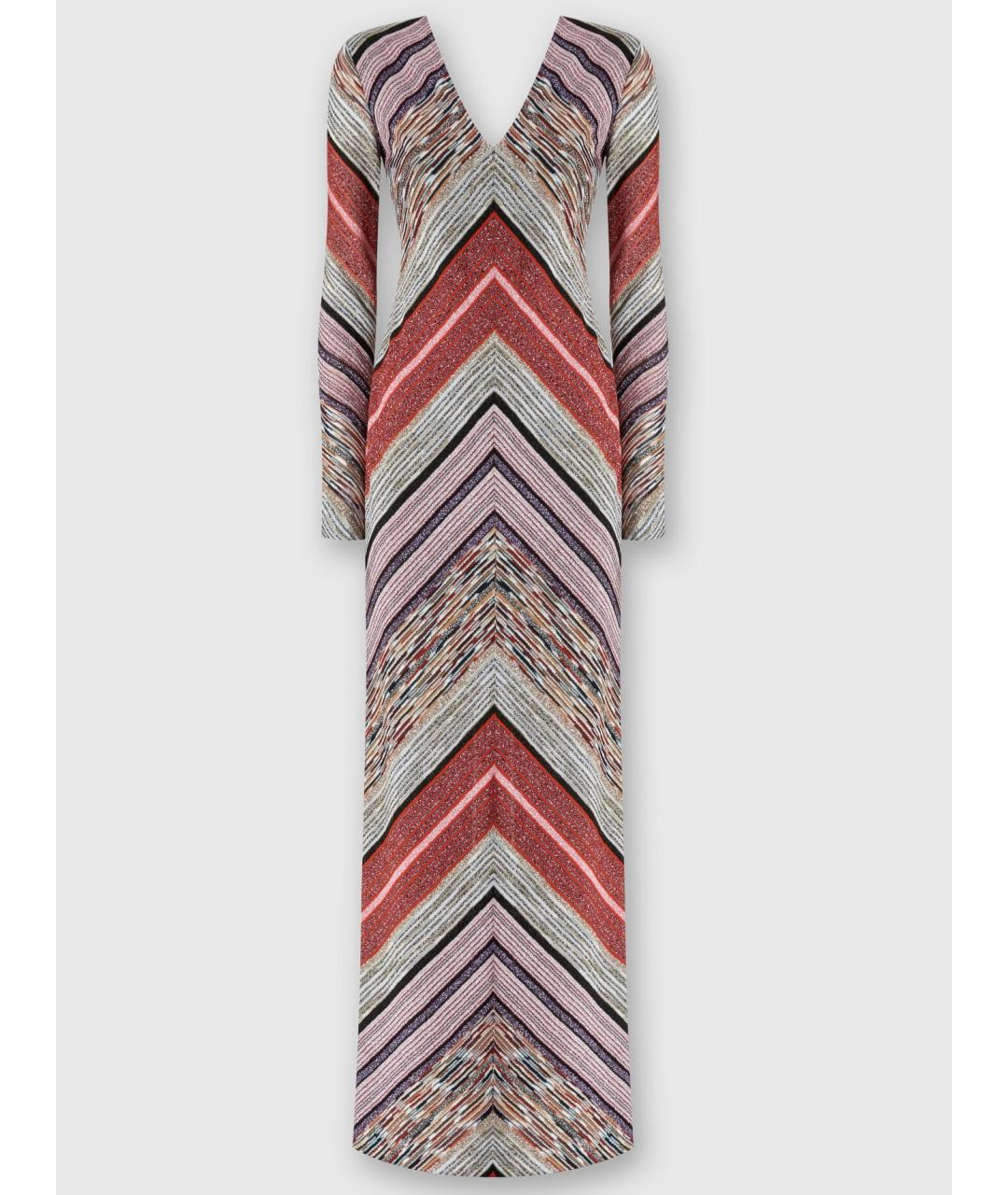 MISSONI Мульти вискозное коктейльное платье, фото 10