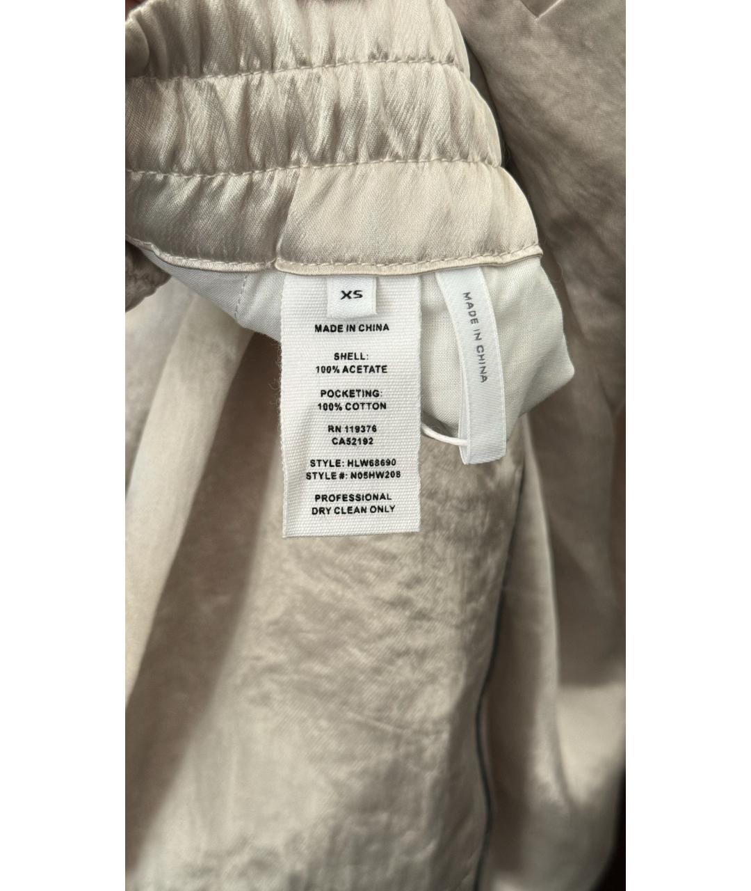 HELMUT LANG Бежевые шорты, фото 7