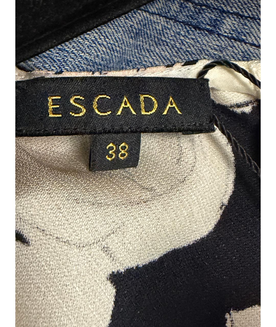 ESCADA Бежевая шелковая блузы, фото 3