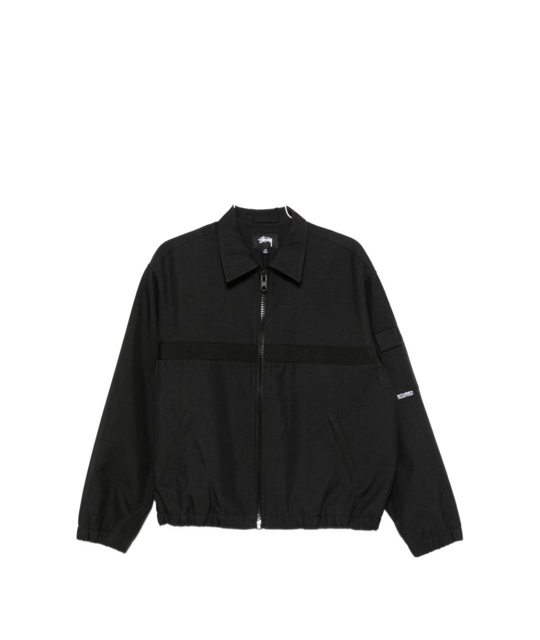 STUSSY Черная куртка, фото 1