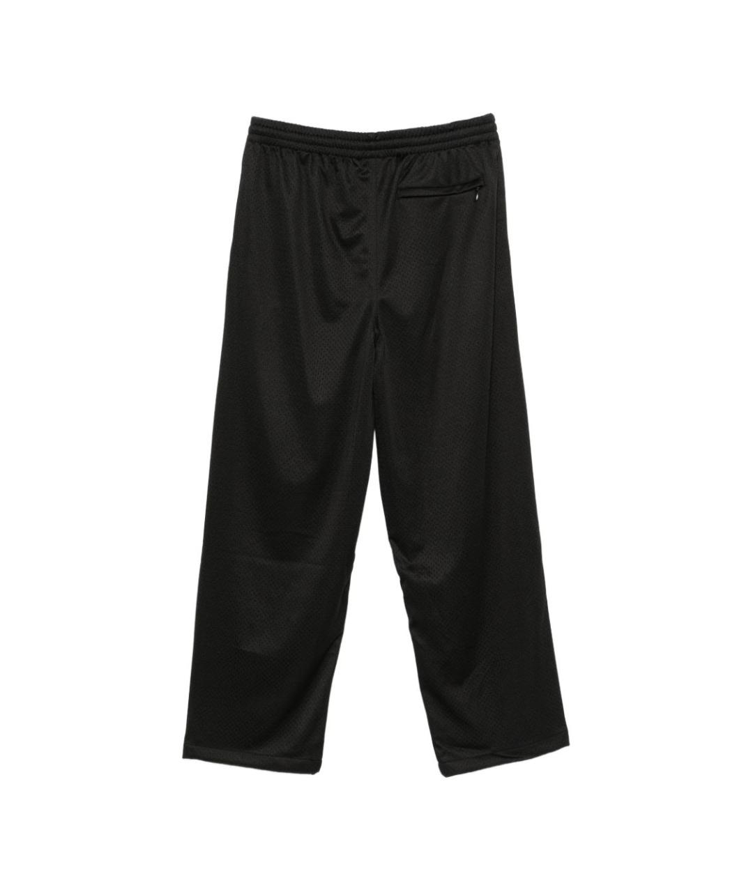 STUSSY Черные полиэстеровые повседневные брюки, фото 3