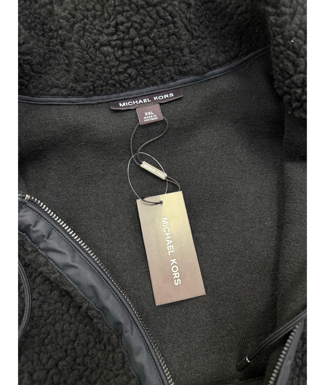 MICHAEL KORS Черная полиэстеровая куртка, фото 3