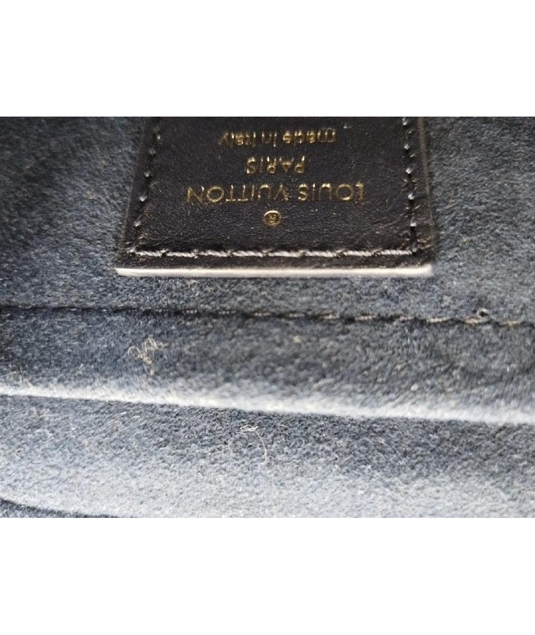 LOUIS VUITTON Голубая тканевая сумка через плечо, фото 8