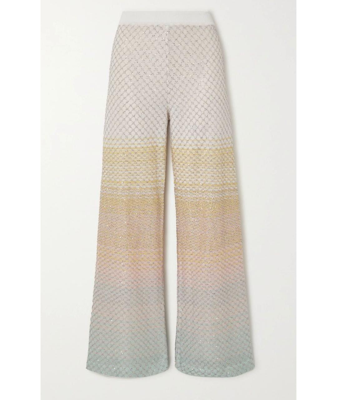 MISSONI Голубые брюки широкие, фото 9