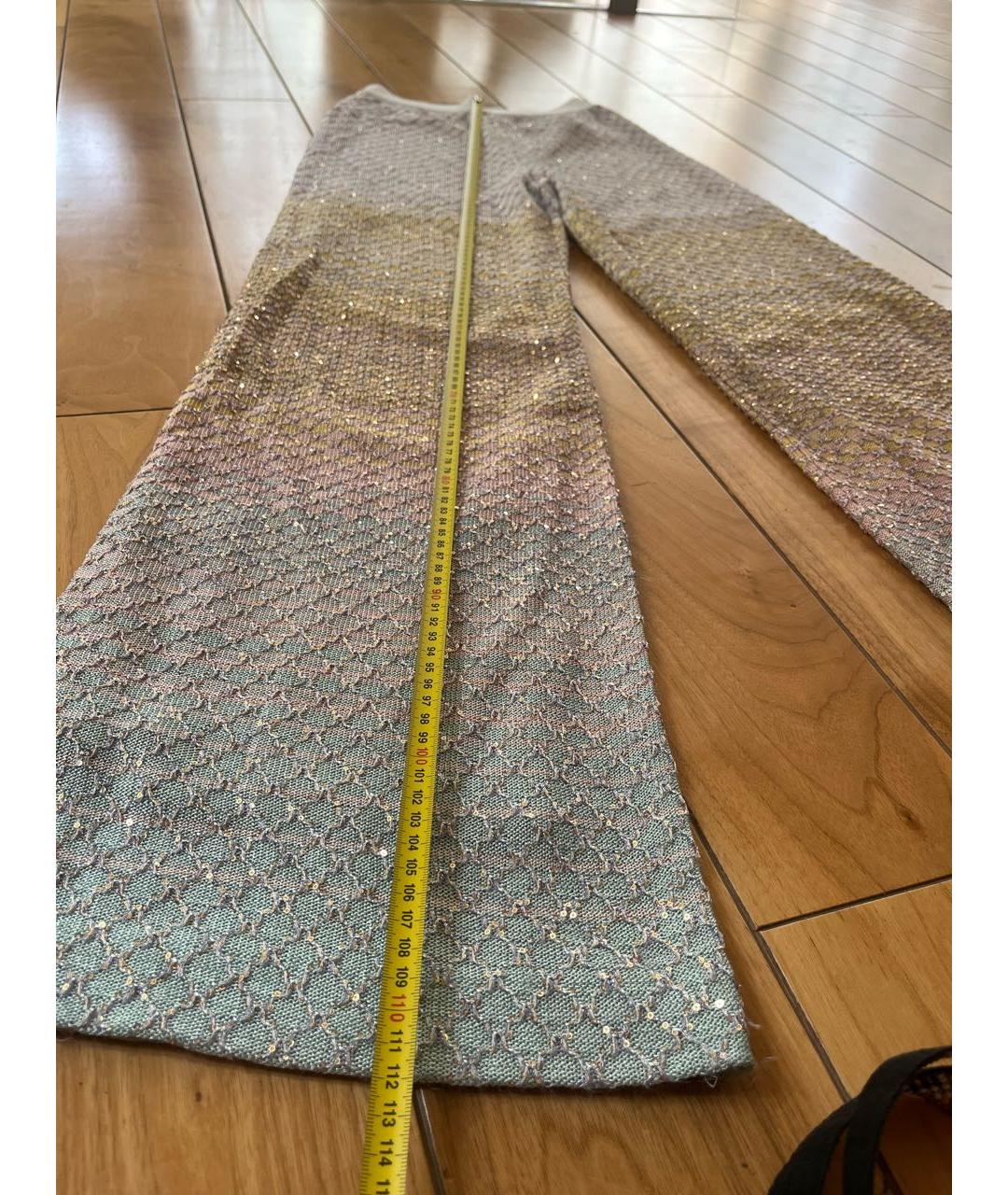 MISSONI Голубые брюки широкие, фото 4