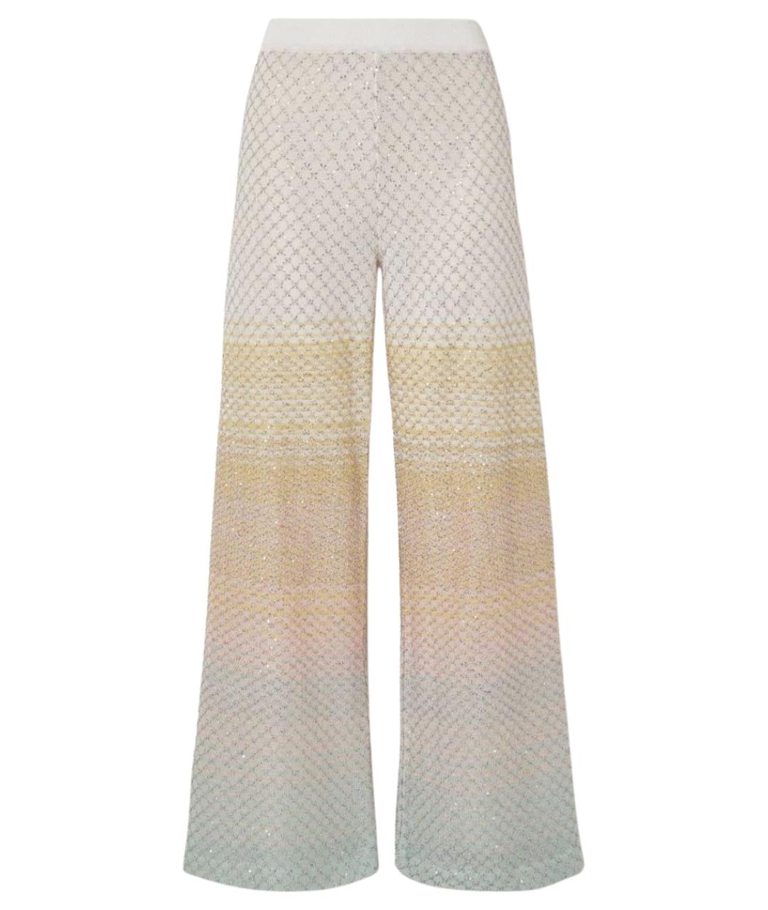 MISSONI Голубые брюки широкие, фото 1