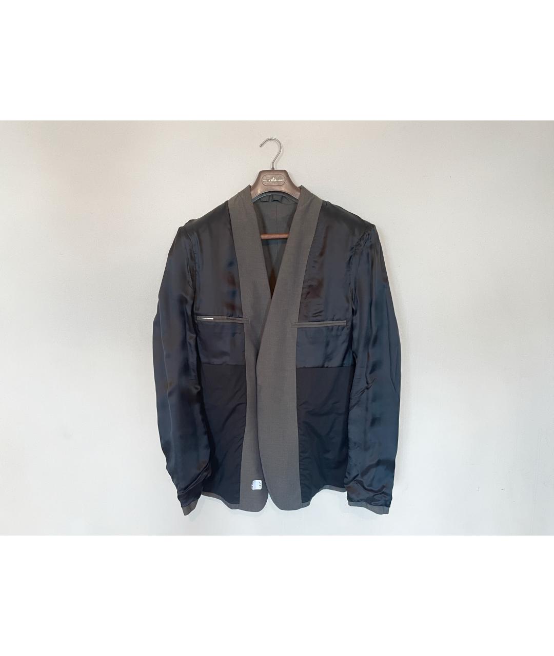 MAISON MARGIELA Зеленый классический костюм, фото 3
