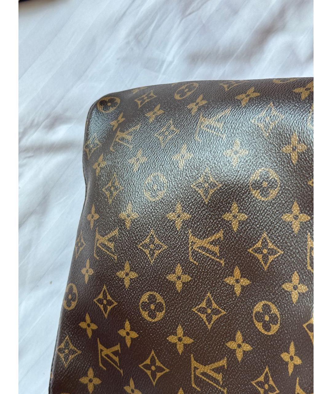 LOUIS VUITTON Коричневая сумка через плечо, фото 6