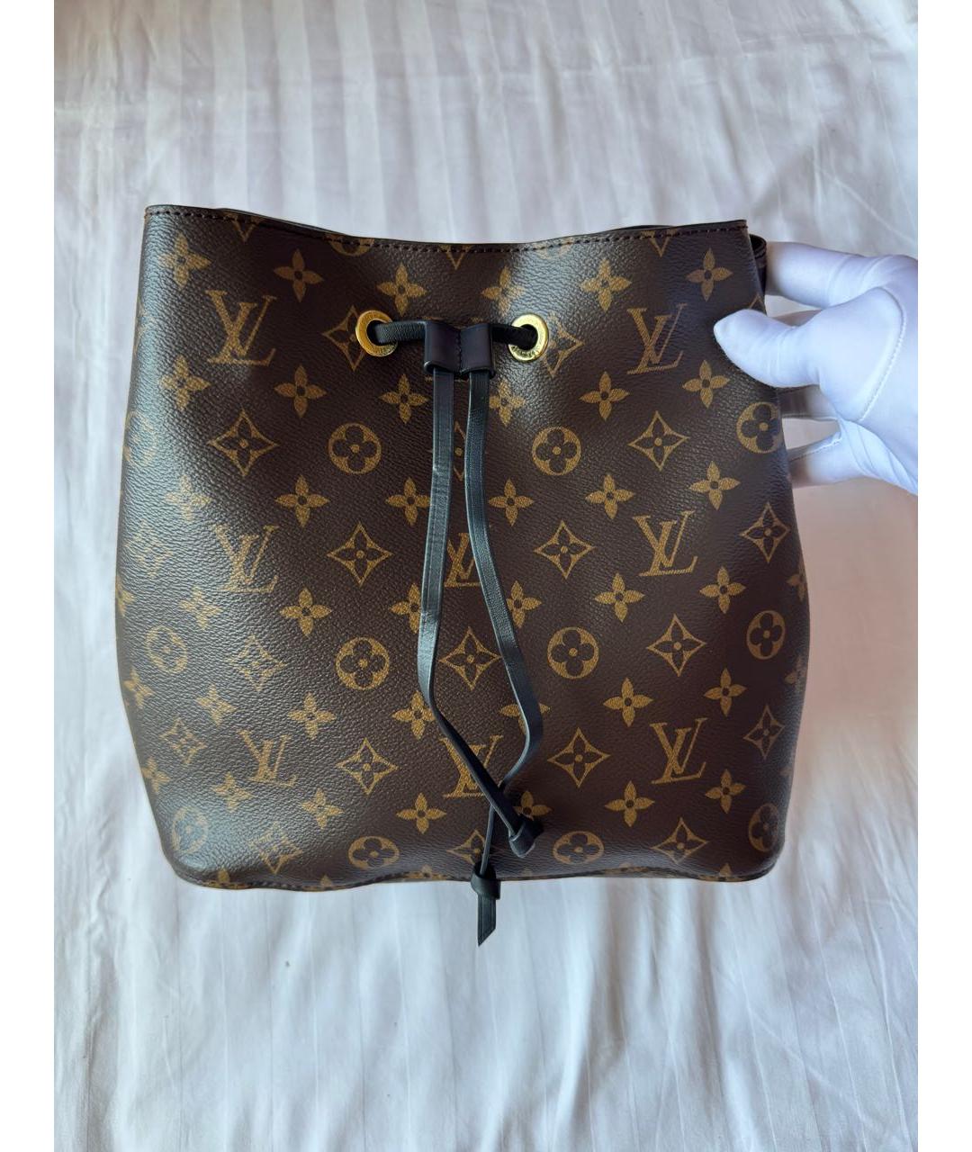 LOUIS VUITTON Коричневая сумка через плечо, фото 9