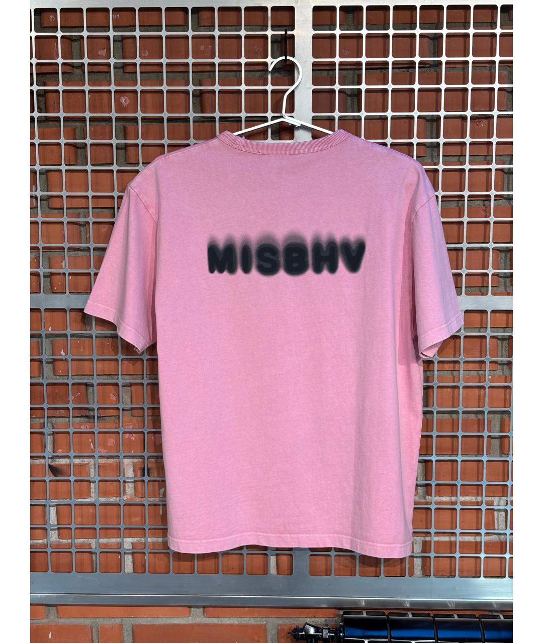 MISBHV Розовая хлопковая футболка, фото 6