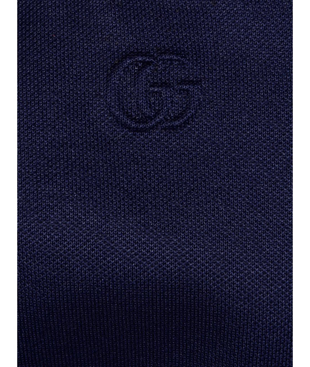 GUCCI Синяя майка, фото 3