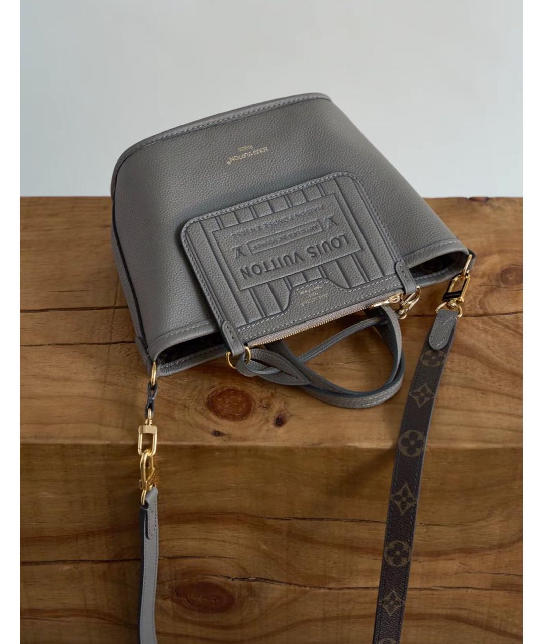 LOUIS VUITTON Бежевая сумка тоут, фото 8