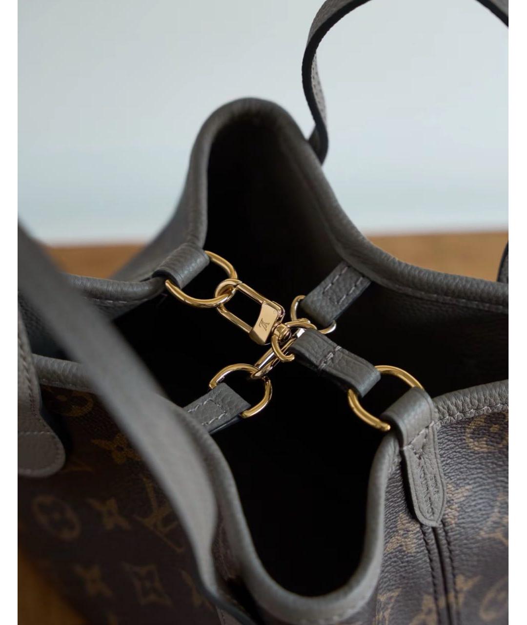 LOUIS VUITTON Бежевая сумка тоут, фото 6