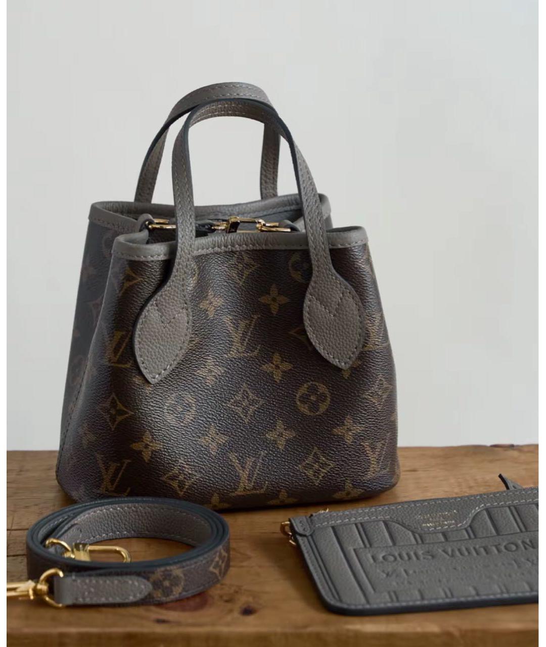 LOUIS VUITTON Бежевая сумка тоут, фото 5