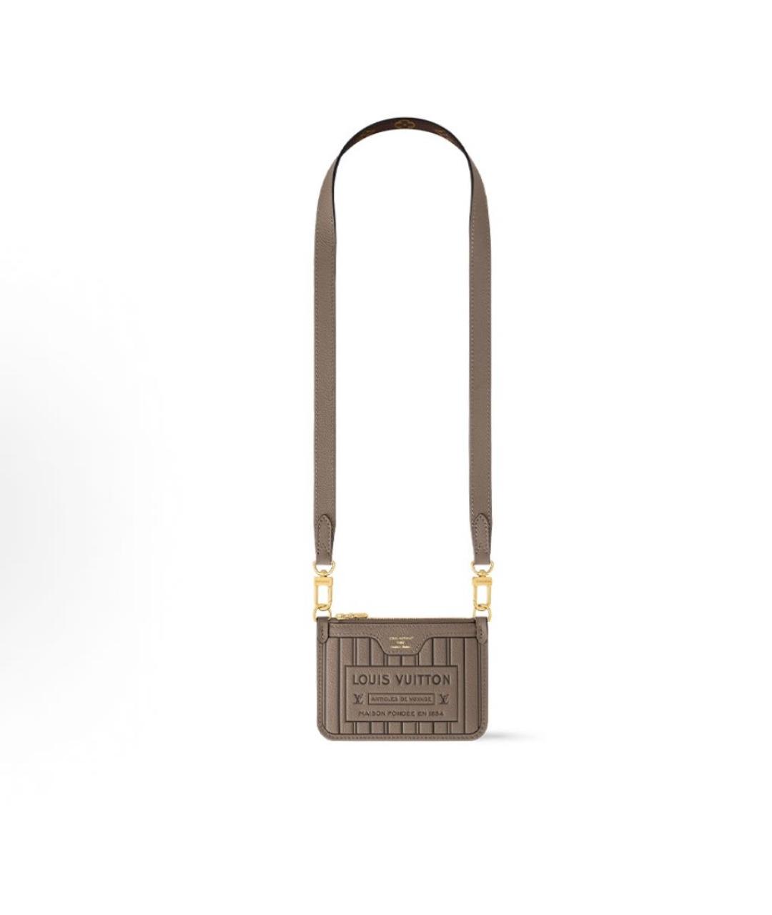 LOUIS VUITTON Бежевая сумка тоут, фото 4