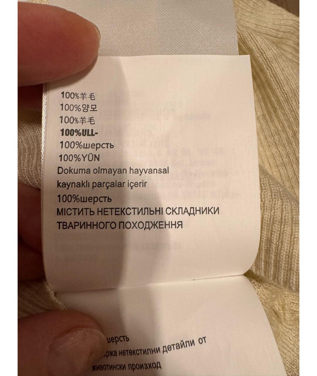 MIU MIU Бежевая майка, фото 6