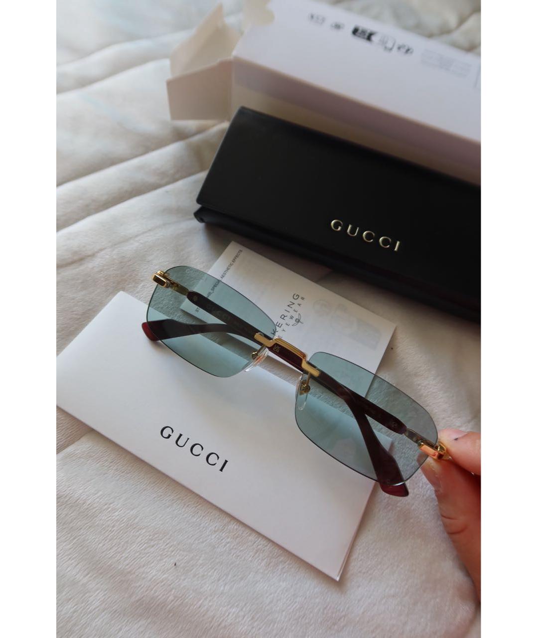 GUCCI Красные солнцезащитные очки, фото 6