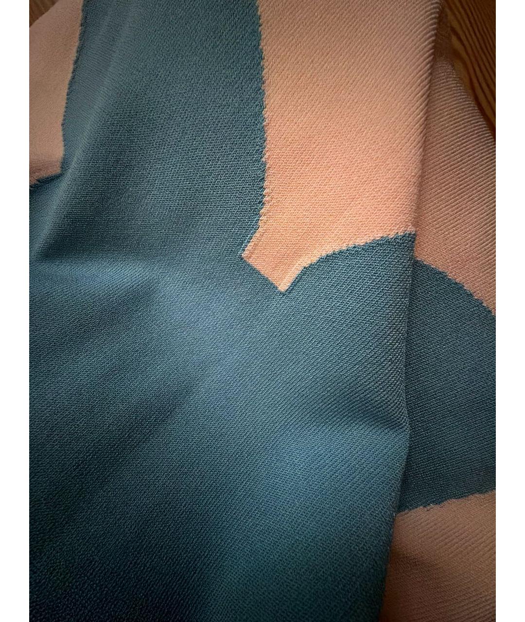 ELISABETTA FRANCHI Мульти вискозное платье, фото 4
