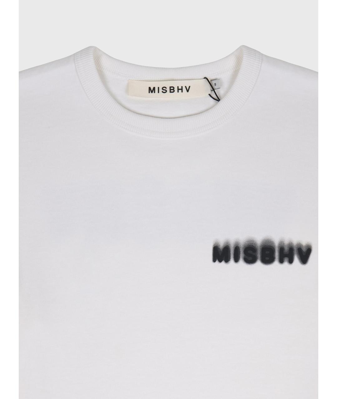 MISBHV Белая хлопковая футболка, фото 5