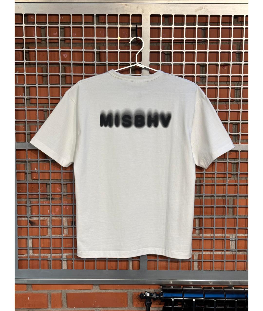 MISBHV Белая хлопковая футболка, фото 8