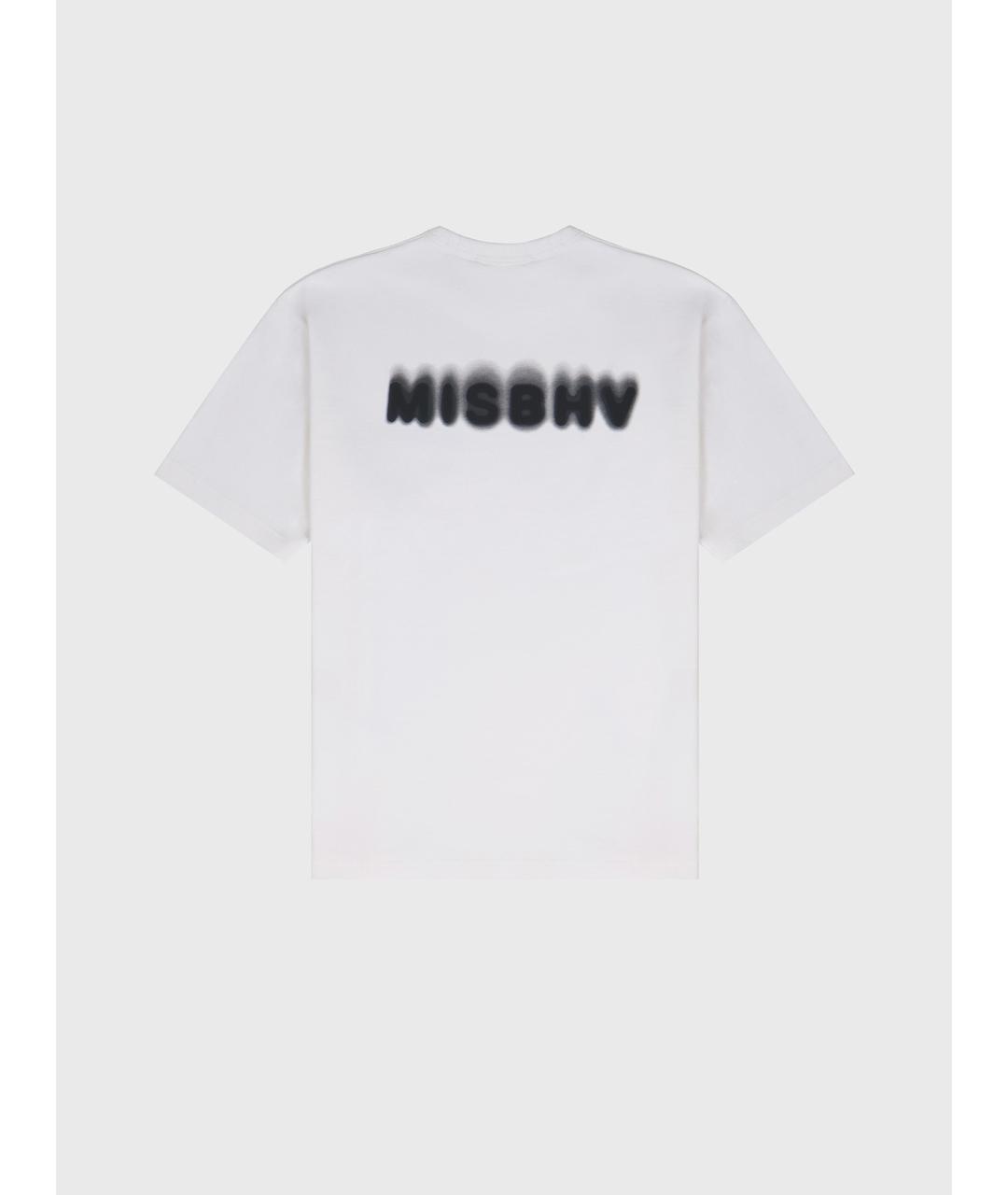 MISBHV Белая хлопковая футболка, фото 4