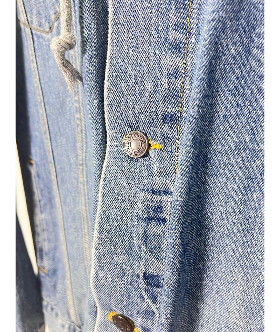 VETEMENTS Голубая деним куртка, фото 7