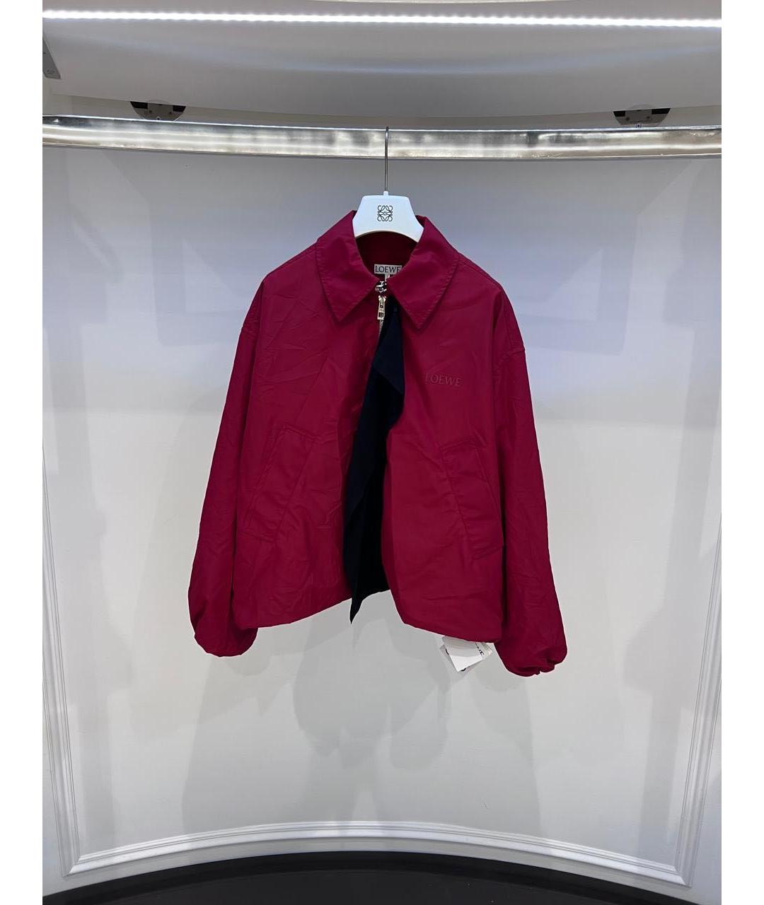 LOEWE Бордовая куртка, фото 3