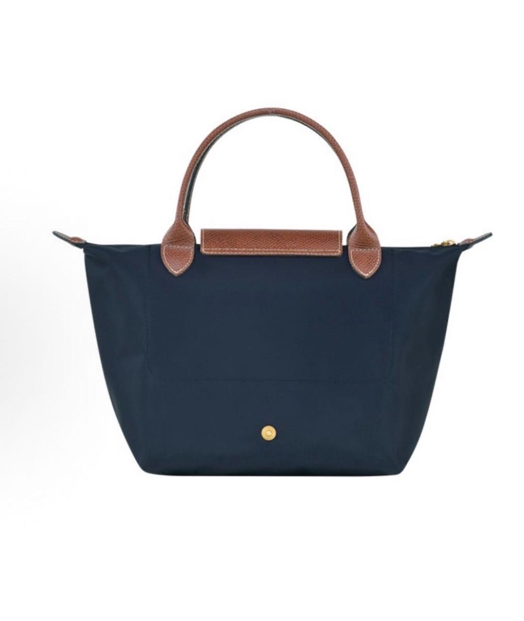 LONGCHAMP Темно-синяя сумка тоут, фото 2