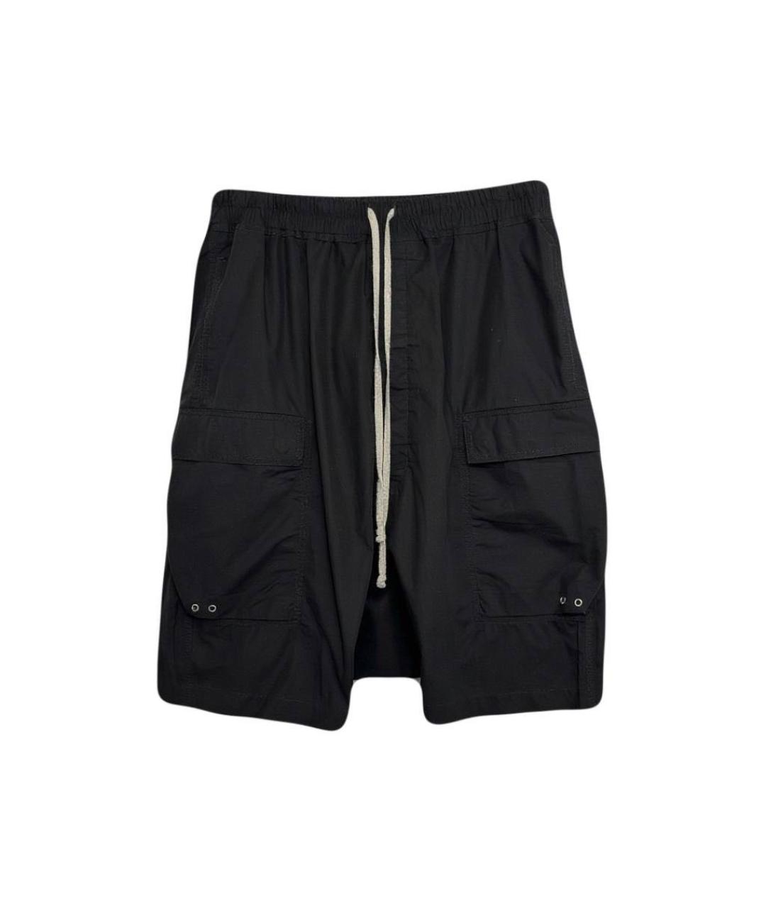 RICK OWENS Черные шорты, фото 4